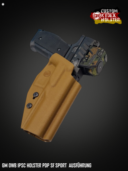 GM OWB Custom Kydex Holster Multi Mount IPSC